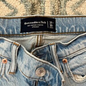 Abercrombie & Fitch Vintage Stretch Light Blue Jeans